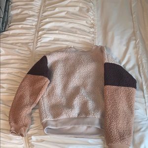 sherpa hoodie size XS